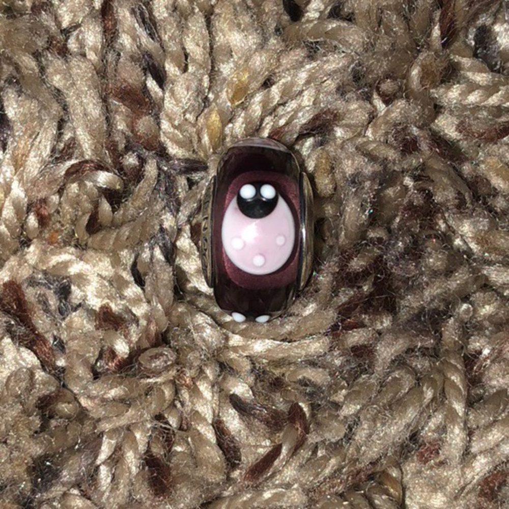 Pandora Pink lady bug bead